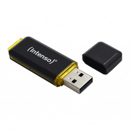Intenso High Speed Line USB-muisti 64 GB USB A-tyyppi 3.2 Gen 1 (3.1 Gen 1) Musta, Keltainen