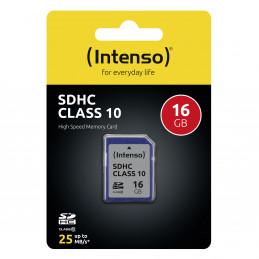 Intenso 3411470 muistikortti 16 GB SDHC Luokka 10