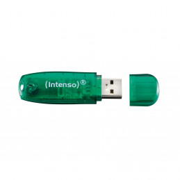 Intenso Rainbow Line USB-muisti 8 GB USB A-tyyppi 2.0 Vihreä