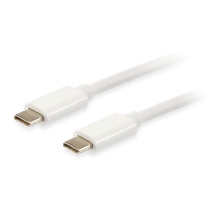 Equip 128352 USB-kaapeli 2 m USB 3.2 Gen 2 (3.1 Gen 2) USB C Valkoinen