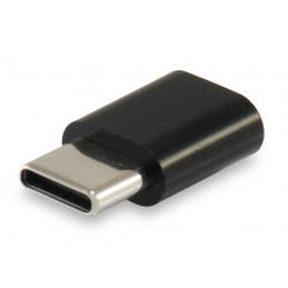 Equip 133472 kaapelin sukupuolenvaihtaja USB C Micro USB B Musta
