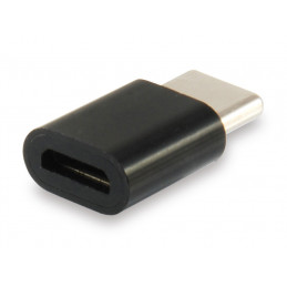 Equip 133472 kaapelin sukupuolenvaihtaja USB C Micro USB B Musta