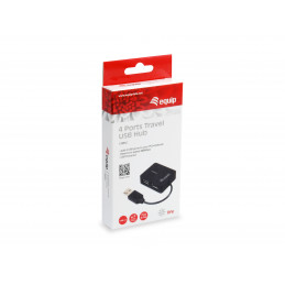 Equip 128952 keskitin USB 2.0 480 Mbit s Musta