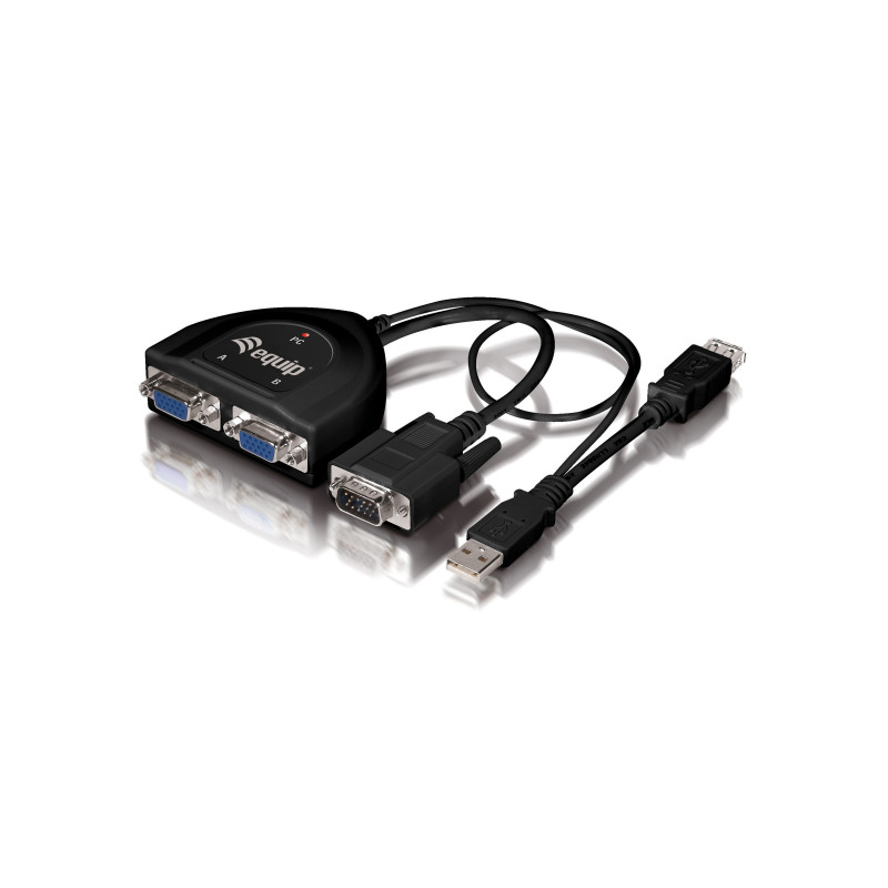 Equip 332521 videohaaroitin VGA 2x VGA