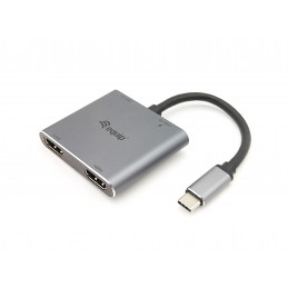 Equip 133484 keskitin USB 3.2 Gen 1 (3.1 Gen 1) Type-C 5000 Mbit s Hopea