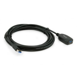 Equip 133346 USB-kaapeli 5 m USB 3.2 Gen 1 (3.1 Gen 1) USB A Musta