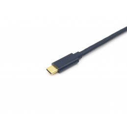 Equip 133413 videokaapeli-adapteri 3 m USB Type-C HDMI-tyyppi A (vakio) Musta