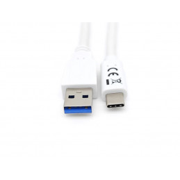 Equip 128363 USB-kaapeli 1 m USB 3.2 Gen 1 (3.1 Gen 1) USB A USB C Valkoinen