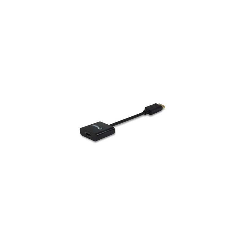 Equip 133438 videokaapeli-adapteri 0,2 m DisplayPort HDMI Musta