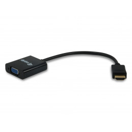 Equip 11903607 videokaapeli-adapteri VGA (D-Sub) HDMI-tyyppi A (vakio) Musta