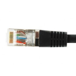 Equip 605697 verkkokaapeli Musta 0,5 m Cat6a S FTP (S-STP)