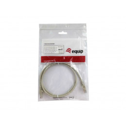 Equip 625410 verkkokaapeli Beige 1 m Cat6 U UTP (UTP)