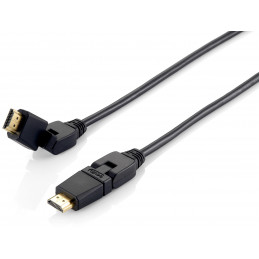 Equip 119362 HDMI-kaapeli 2 m HDMI-tyyppi A (vakio) Musta