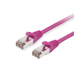 Equip 605557 verkkokaapeli Purppura 0,5 m Cat6 S FTP (S-STP)