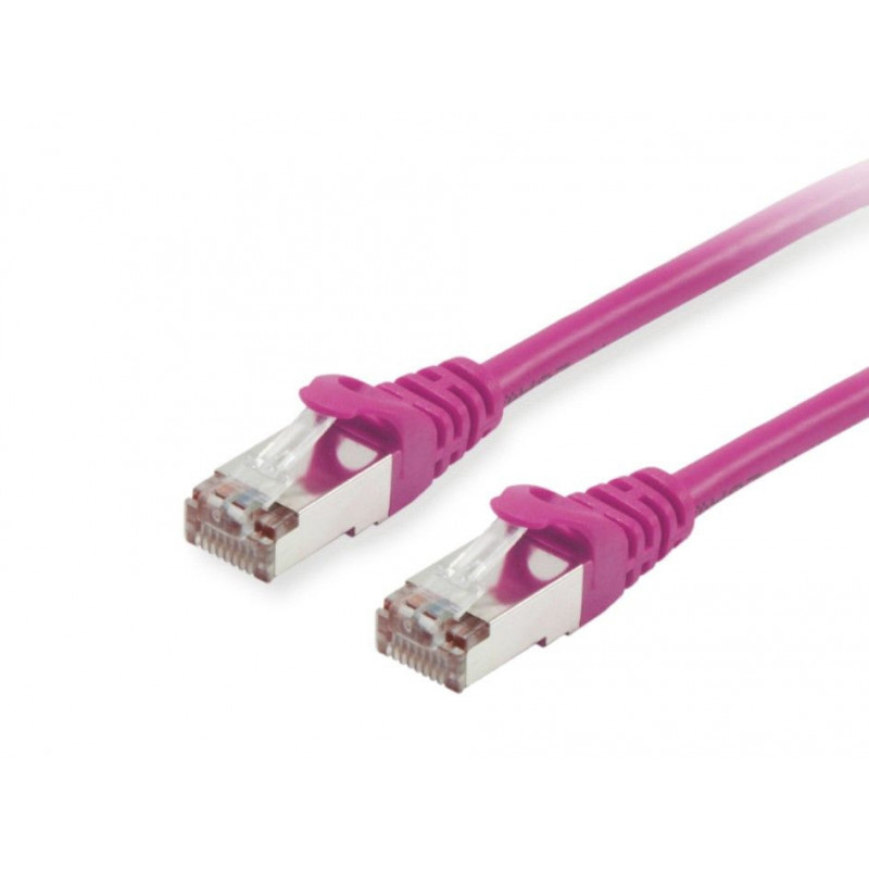 Equip 605557 verkkokaapeli Purppura 0,5 m Cat6 S FTP (S-STP)