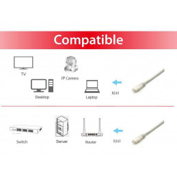 Equip 605608 verkkokaapeli Harmaa 15 m Cat6a S FTP (S-STP)