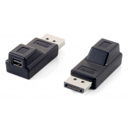 Equip 118916 kaapelin sukupuolenvaihtaja DisplayPort Mini DisplayPort Musta