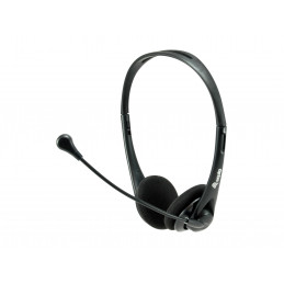 Equip 245305 kuulokkeet ja kuulokemikrofoni Langallinen Pääpanta Toimisto puhelukeskus USB A-tyyppi Musta