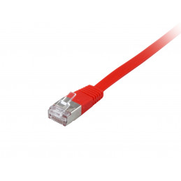 Equip 607627 verkkokaapeli Punainen 0,5 m Cat6a U FTP (STP)