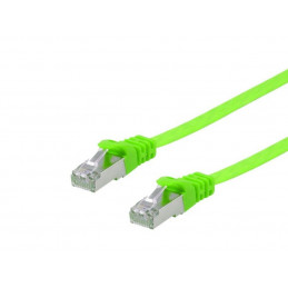 Equip 607647 verkkokaapeli Vihreä 0,5 m Cat6a U FTP (STP)