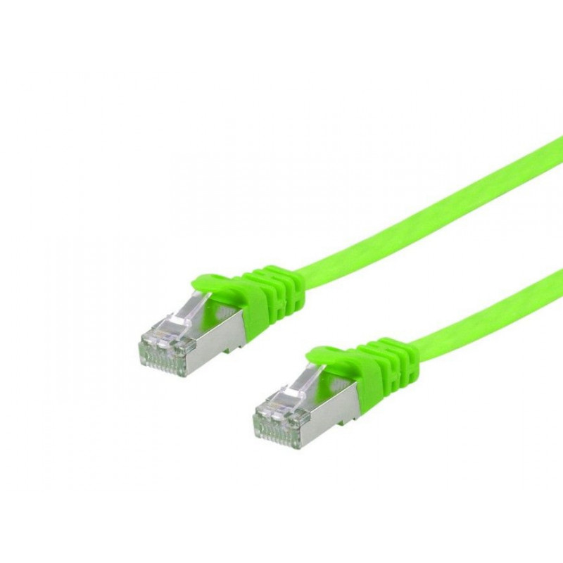 Equip 607647 verkkokaapeli Vihreä 0,5 m Cat6a U FTP (STP)