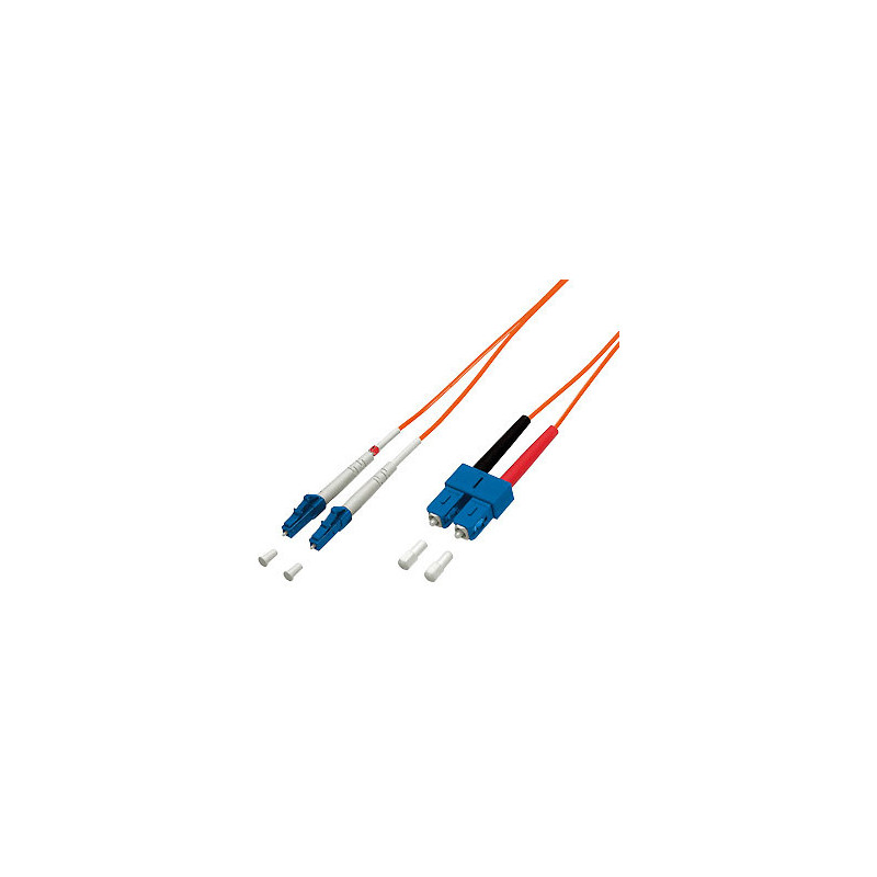 Equip LWL Patch Cord LC SC 62,5 125µ 2,0m valokuitukaapeli 2 m