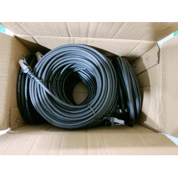 Equip 635590 verkkokaapeli Musta 1 m Cat6 S FTP (S-STP)