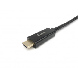 Equip 119039 videokaapeli-adapteri 0,15 m HDMI-tyyppi A (vakio) DisplayPort Musta