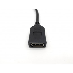 Equip 119039 videokaapeli-adapteri 0,15 m HDMI-tyyppi A (vakio) DisplayPort Musta