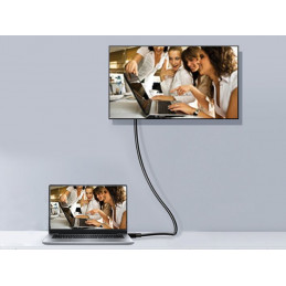 Equip 119332 DisplayPort-kaapeli 2 m Musta