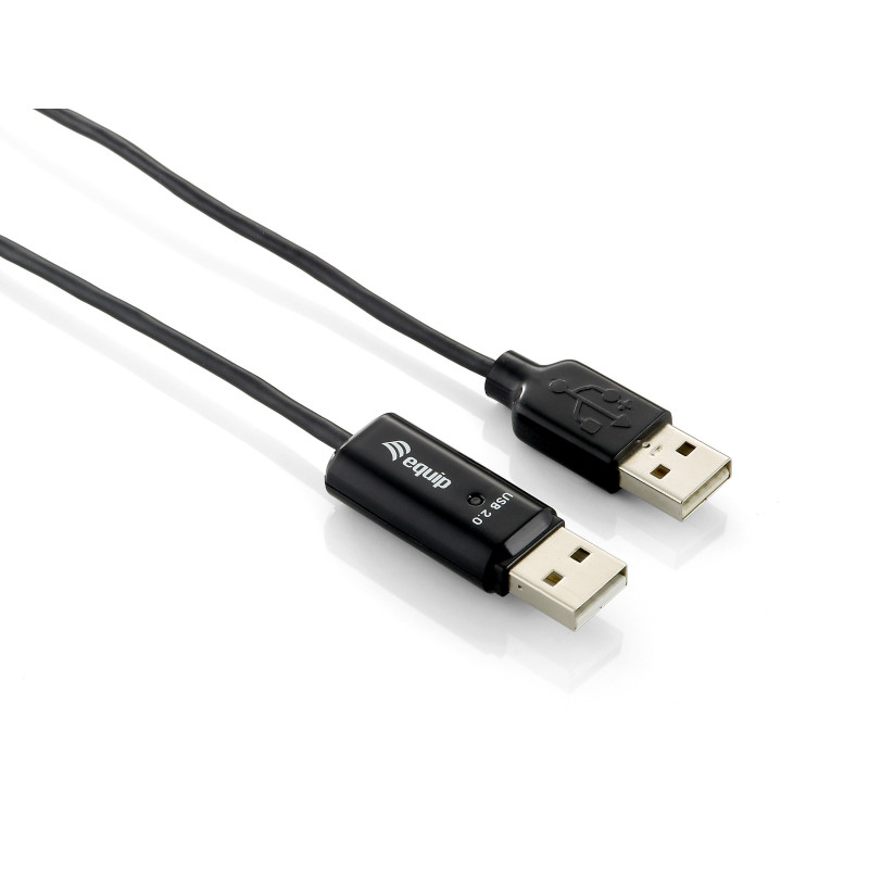 Equip 133339 USB-kaapeli 1,8 m USB 2.0 USB A Musta