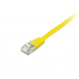 Equip 607664 verkkokaapeli Keltainen 5 m Cat6a U FTP (STP)