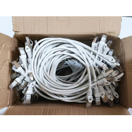 Equip 635517 verkkokaapeli Valkoinen 0,5 m Cat6 S FTP (S-STP)