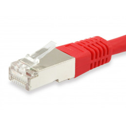 Equip 605627 verkkokaapeli Punainen 0,5 m Cat6a S FTP (S-STP)