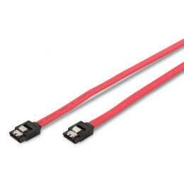 Digitus 2x SATA 7-pin, 0.3 m SATA-kaapeli 0,3 m Punainen