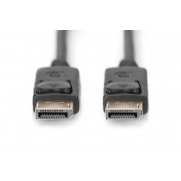 Digitus DB-340100-030-S DisplayPort-kaapeli 3 m Musta