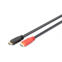 Digitus 10m HDMI A A HDMI-kaapeli HDMI-tyyppi A (vakio) Musta