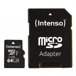 Intenso 3423490 muistikortti 64 GB MicroSDXC UHS-I Luokka 10