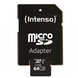 Intenso 3423490 muistikortti 64 GB MicroSDXC UHS-I Luokka 10