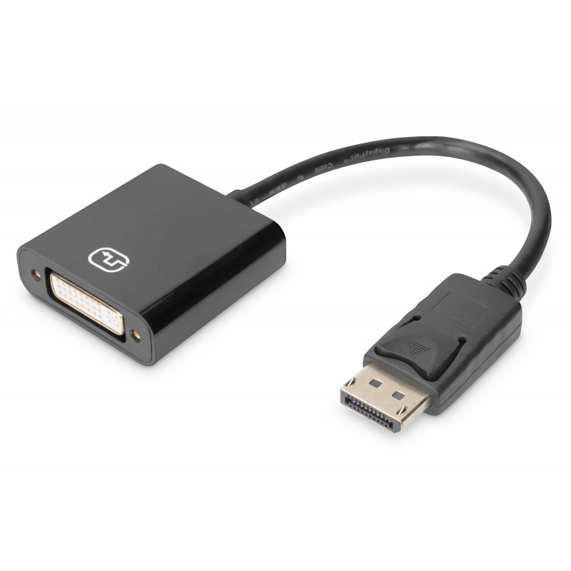 Digitus DB-340414-001-S videokaapeli-adapteri 0,15 m Mini DisplayPort DVI-I Musta