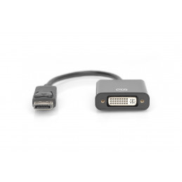 Digitus DB-340414-001-S videokaapeli-adapteri 0,15 m Mini DisplayPort DVI-I Musta