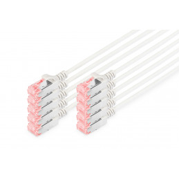 Digitus DK-1617-050S-10 verkkokaapeli Harmaa 5 m Cat6 U UTP (UTP)
