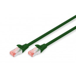 Digitus DK-1644-005 G verkkokaapeli Vihreä 0,5 m Cat6 S FTP (S-STP)