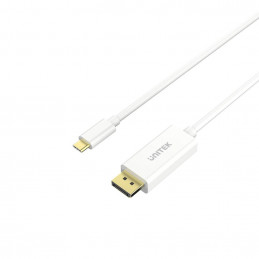 UNITEK V400A USB-kaapeli 1,8 m USB C DisplayPort Valkoinen