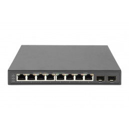 Digitus DN-80067 verkkokytkin Hallitsematon Gigabit Ethernet (10 100 1000) Musta