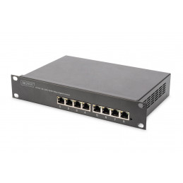 Digitus DN-95331 verkkokytkin Hallittu L2+ Gigabit Ethernet (10 100 1000) Power over Ethernet -tuki Musta
