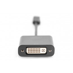 Digitus DA-70829 videokaapeli-adapteri USB Type-C DVI Musta