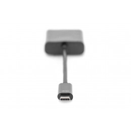 Digitus DA-70829 videokaapeli-adapteri USB Type-C DVI Musta