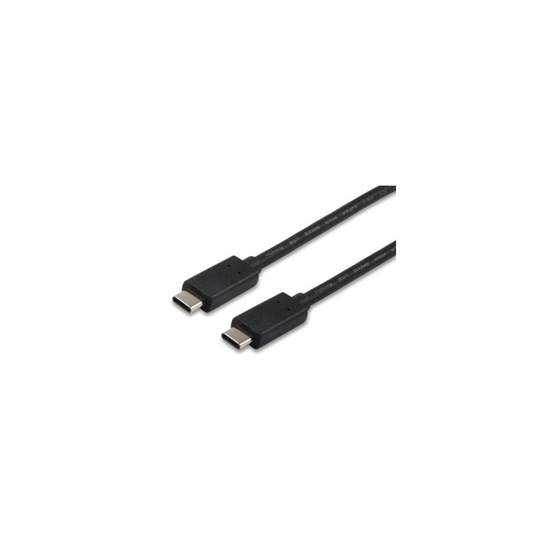 Equip 12888307 USB-kaapeli 1 m USB 2.0 USB C Musta