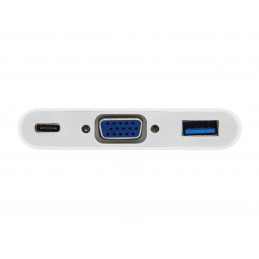 Equip 133462 keskitin USB 3.2 Gen 1 (3.1 Gen 1) Type-C Valkoinen